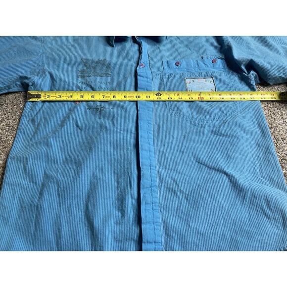 Weekends Vintage 90s 80s Patches Nautical Casual Shirt Button Up Size Small - Picture 9 of 9